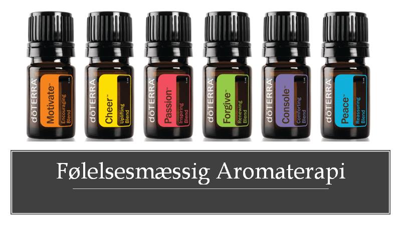 doterra workshop om æteriske olier og følelser