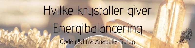 Krystalterapi energi