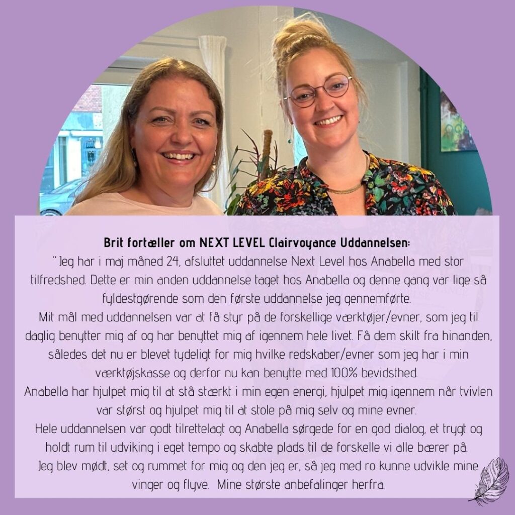 NEXT LEVEL Clairvoyance udd udtalelser Brit